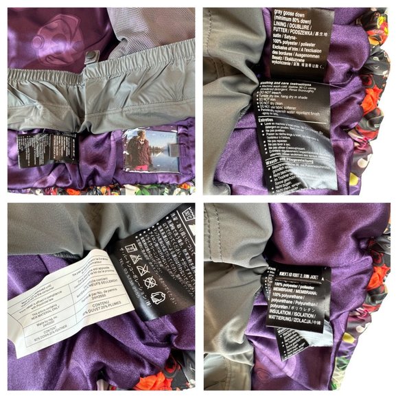 NWT Kidrobot x Burton Toypile 2L Down Gore-Tex Snowboard Jacket Coat Size Medium - Picture 12 of 14